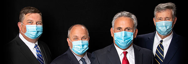 Attorneys using mask